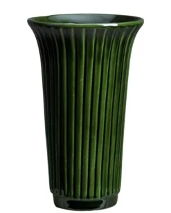 Bergs Potter Blomvas 1920-tal - Grön 12 cm