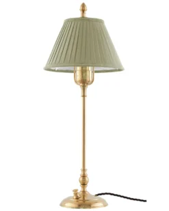 Bordslampa - Ankarcrona 50 cm mässing, olivgrön skärm