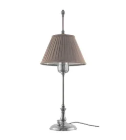 Bordslampa - Kellgren nickel, beige skärm