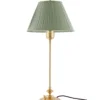 Bordslampa - Moberg 65 cm mässing, olivgrön skärm