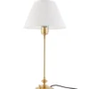 Bordslampa - Moberg 65 cm mässing, vit skärm