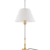Bordslampa - Stiernstedt mässing, vit skärm