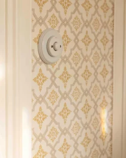 Dimmer LED 4-100W universal vitt porslin - Fontini infällt