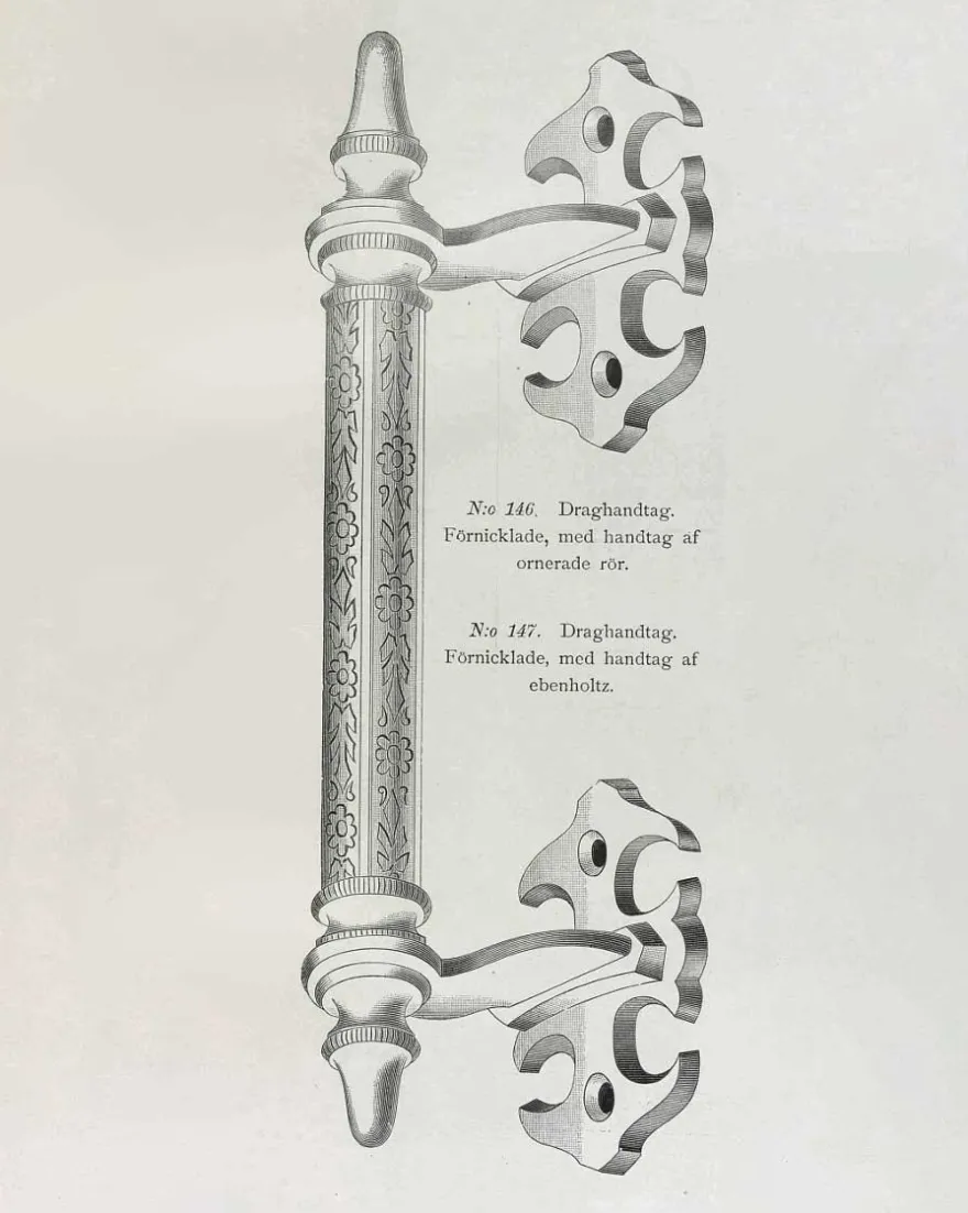 Draghandtag - Næsman N:o 147 nickel