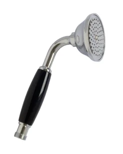 Duschhandtag - Handdusch Kensington svart/krom stor