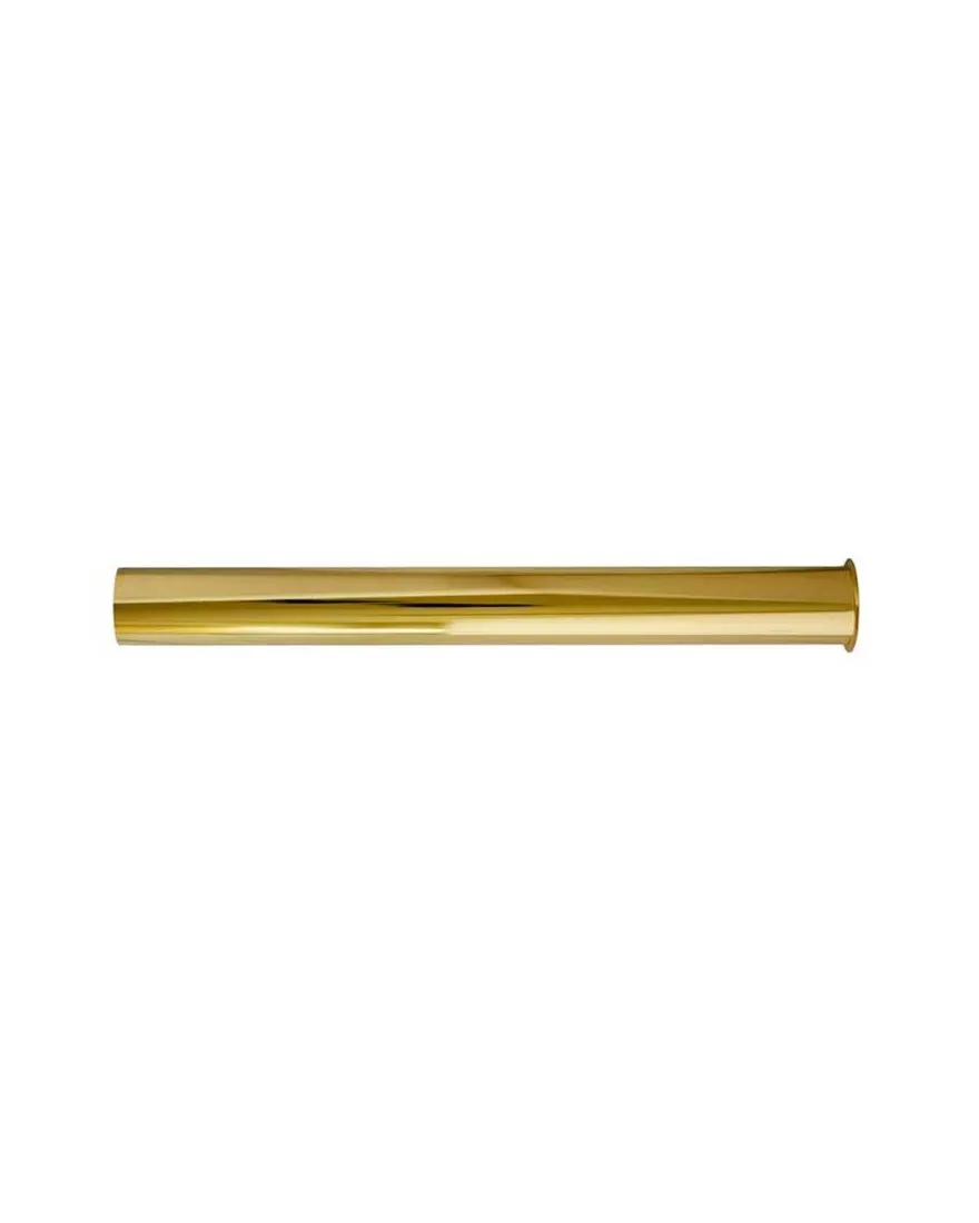 Förlängningsrör med kant 32/300 mm till vattenlås - guld