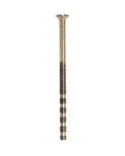 Genomgående skruv M4, spår 65 mm - Nickel