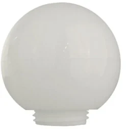 Globskärm till gårdslykta - Opalvit 180 mm