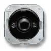 Insats dimmer universal LED 4-100W svart porslin - Fontini infällt