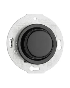 Insats LED-dimmer svart porslin - THPG infällt