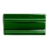 Kakel Victoria - Bröstlist 7,5 x 15 cm buteljgrön