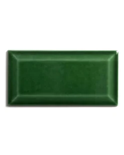 Kakel Victoria - Fasad kant 7,5 x 15 cm buteljgrön