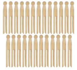 Klädnypor - Gammaldags 25-pack