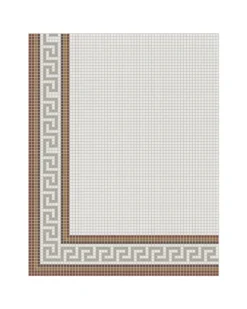 Klinkerfris hörn - Mosaik Regent Röd