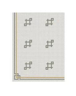 Klinkerfris - Mosaik Mayfair Grön