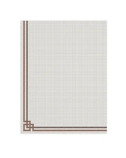 Klinkerfris - Mosaik Mayfair Röd