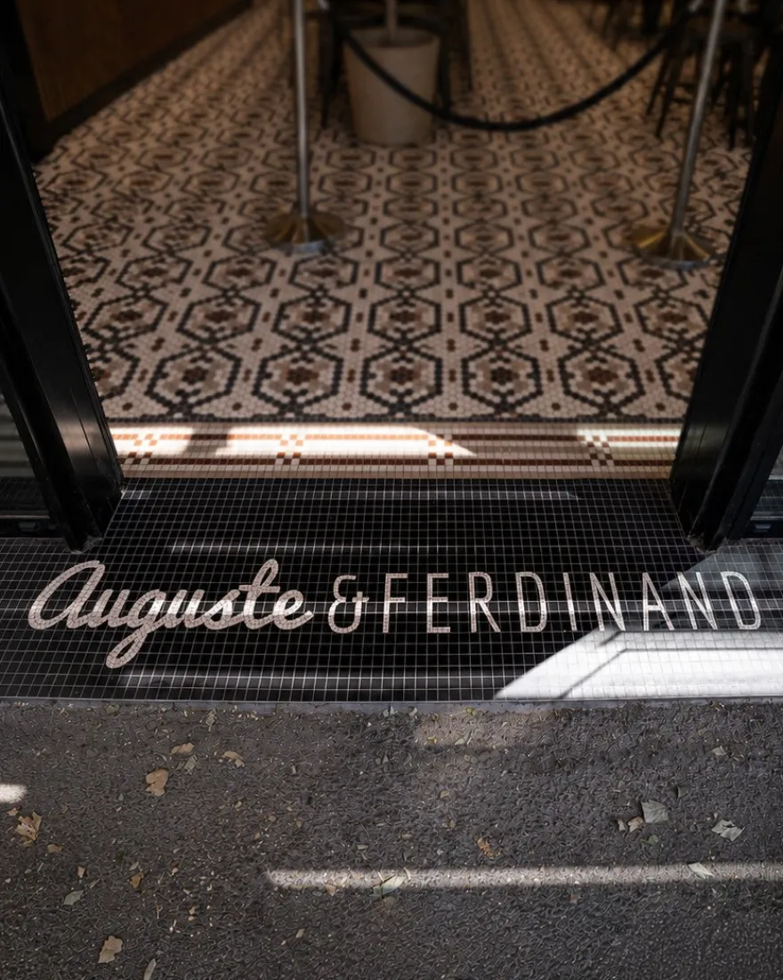 Klinkerfris - Mosaik Mayfair Röd