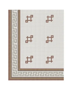 Klinkerfris - Mosaik Regent Röd