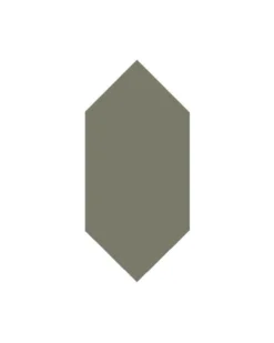 Klinker - Hexagondiamant 7 x 15 cm Australian green