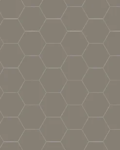 Klinker - Hexagon 10 x 10 cm grå