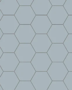 Klinker - Hexagon 15 x 15 cm gråblå