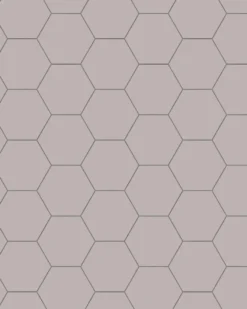 Klinker - Hexagon 10 x 10 cm lavendel