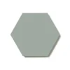 Klinker - Hexagon 10 x 10 cm ljusgrön
