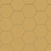 Klinker - Hexagon 15 x 15 cm ockragul
