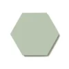 Klinker - Hexagon 10 x 10 cm pistasch