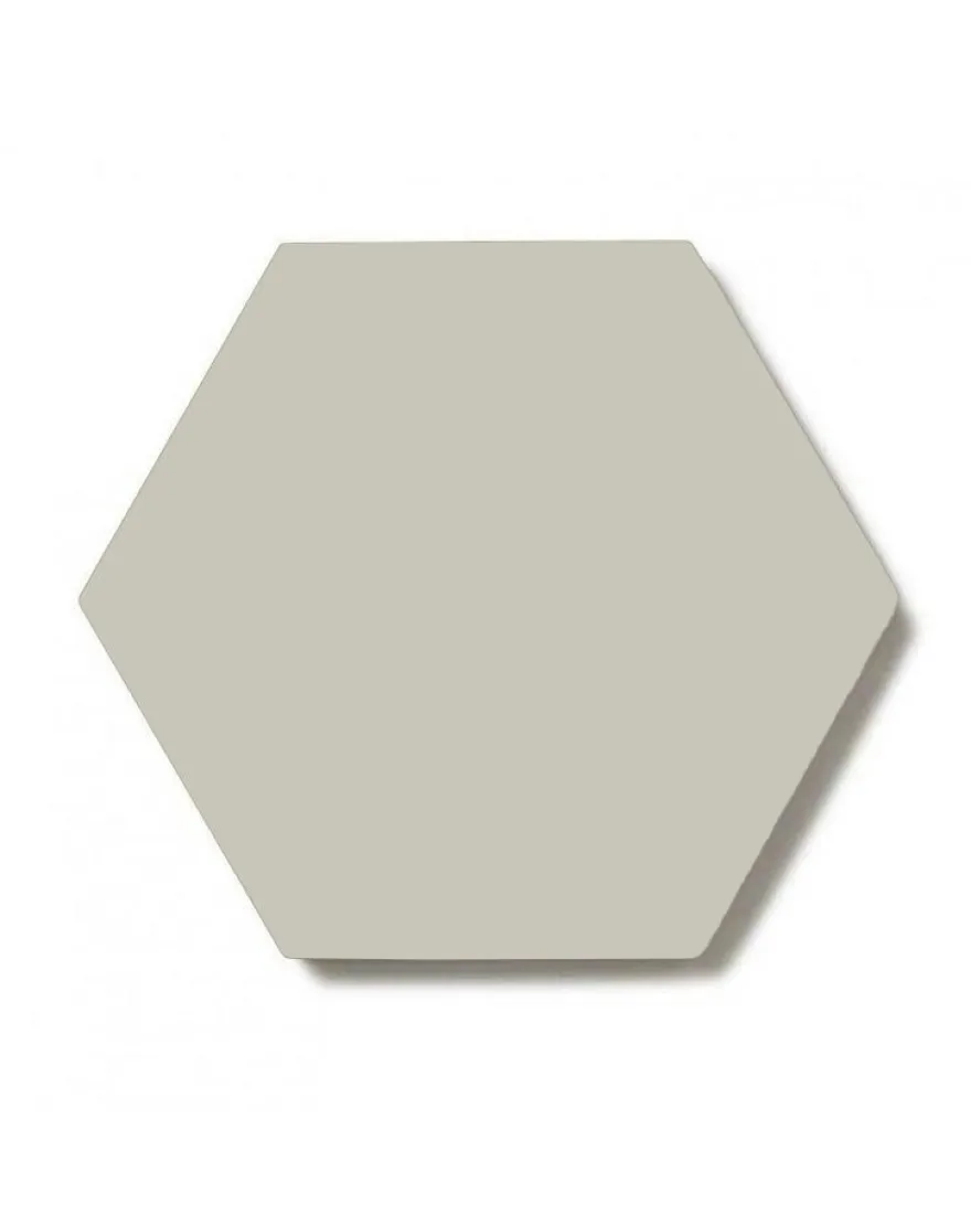 Klinker - Hexagon 15 x 15 cm pärlgrå