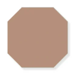 Klinker - Oktagon 15 x 15 cm gammelrosa