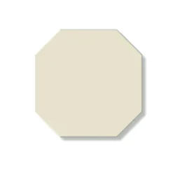 Klinker - Oktagon 10 x 10 cm gulvit