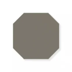 Klinker - Oktagon 10 x 10 cm mörkgrå