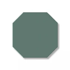 Klinker - Oktagon 10 x 10 cm mörkgrön