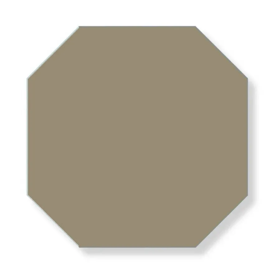 Klinker - Oktagon 15 x 15 cm mullvadsgrå