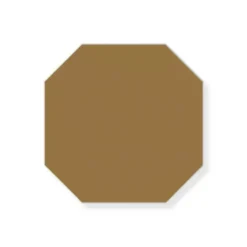 Klinker - Oktagon 10 x 10 cm toffee