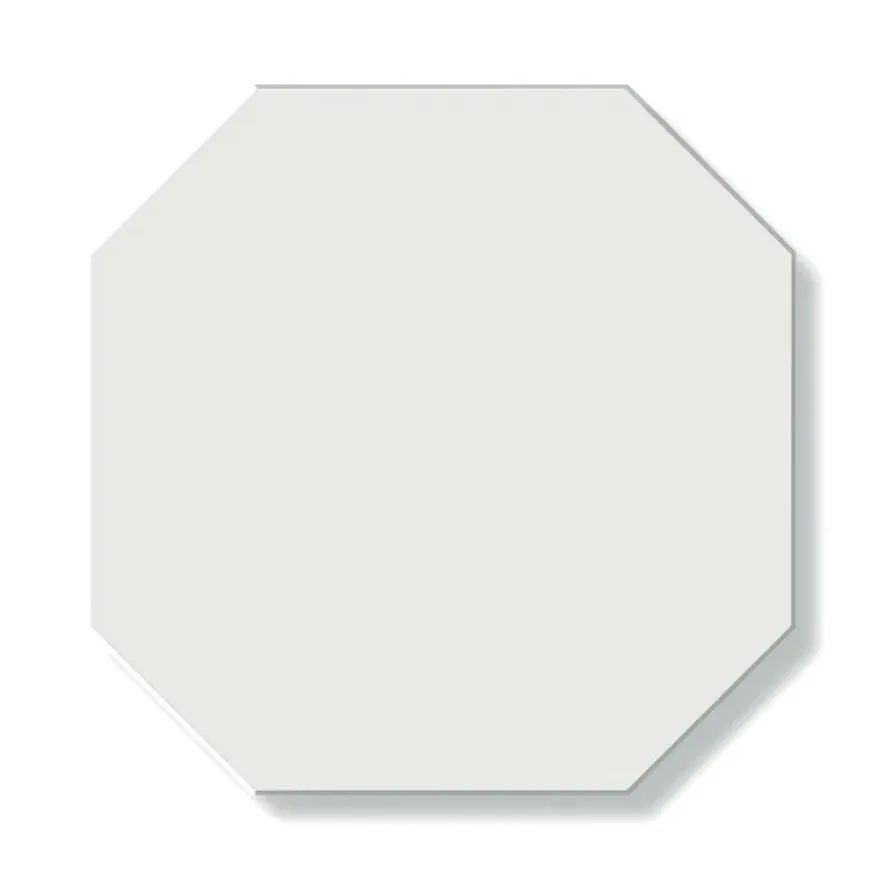 Klinker - Oktagon 15 x 15 cm vit