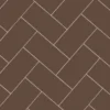 Klinker - Rektangel 10 x 20 cm chokladbrun