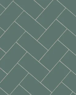 Klinker - Rektangel 10 x 20 cm mörkgrön