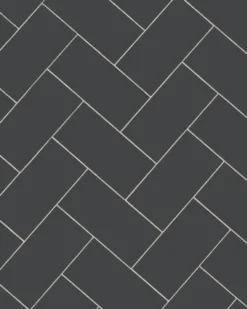 Klinker - Rektangel 10 x 20 cm svart