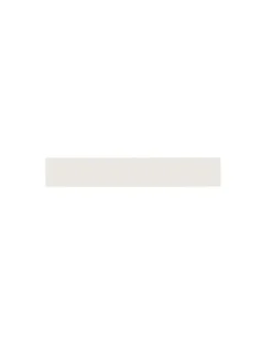 Klinker - Rektangel 2,5 x 15 cm vit