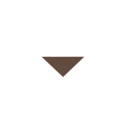 Klinker - Triangel 3,5/3,5/5 cm chokladbrun