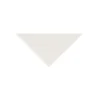 Klinker - Triangel 10/10/14 cm vit