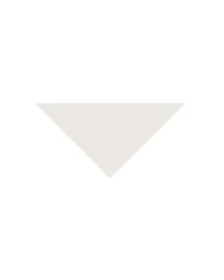 Klinker - Triangel 10/10/14 cm vit