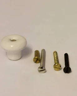 Knopp - Porslinsknopp liten 25x20 mm