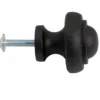 Knopp - Rund gjutjärn 31 mm