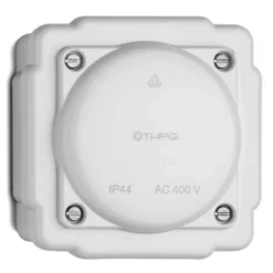 Kopplingsdosa IP44 vit bakelit - THPG
