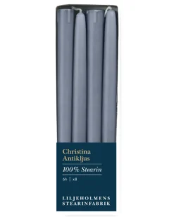 Liljeholmens Christinaljus - 8-pack ljusgrå