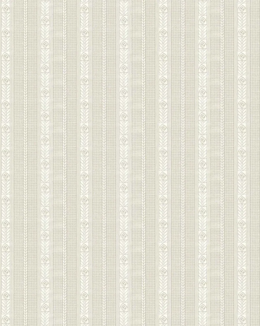 Lim & Handtryck Tapet - Edit torv/beige