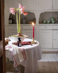 Ljusstake mässing - Solliden